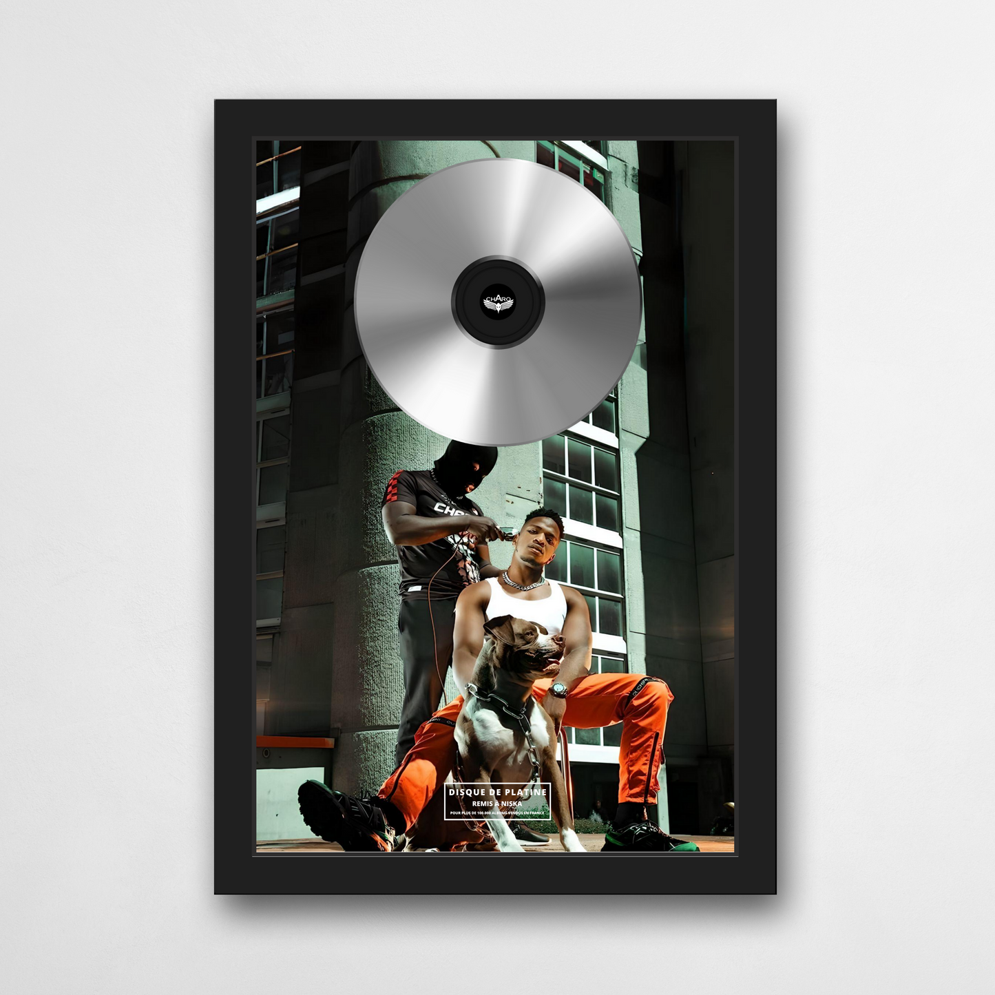 Disque de platine Niska - Mr Sal | Rapcertif