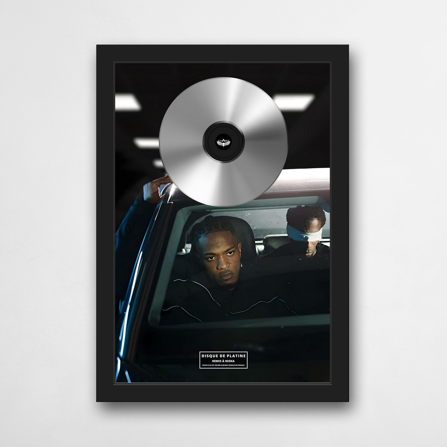 Disque de platine Niska - Le monde est méchant | Rapcertif