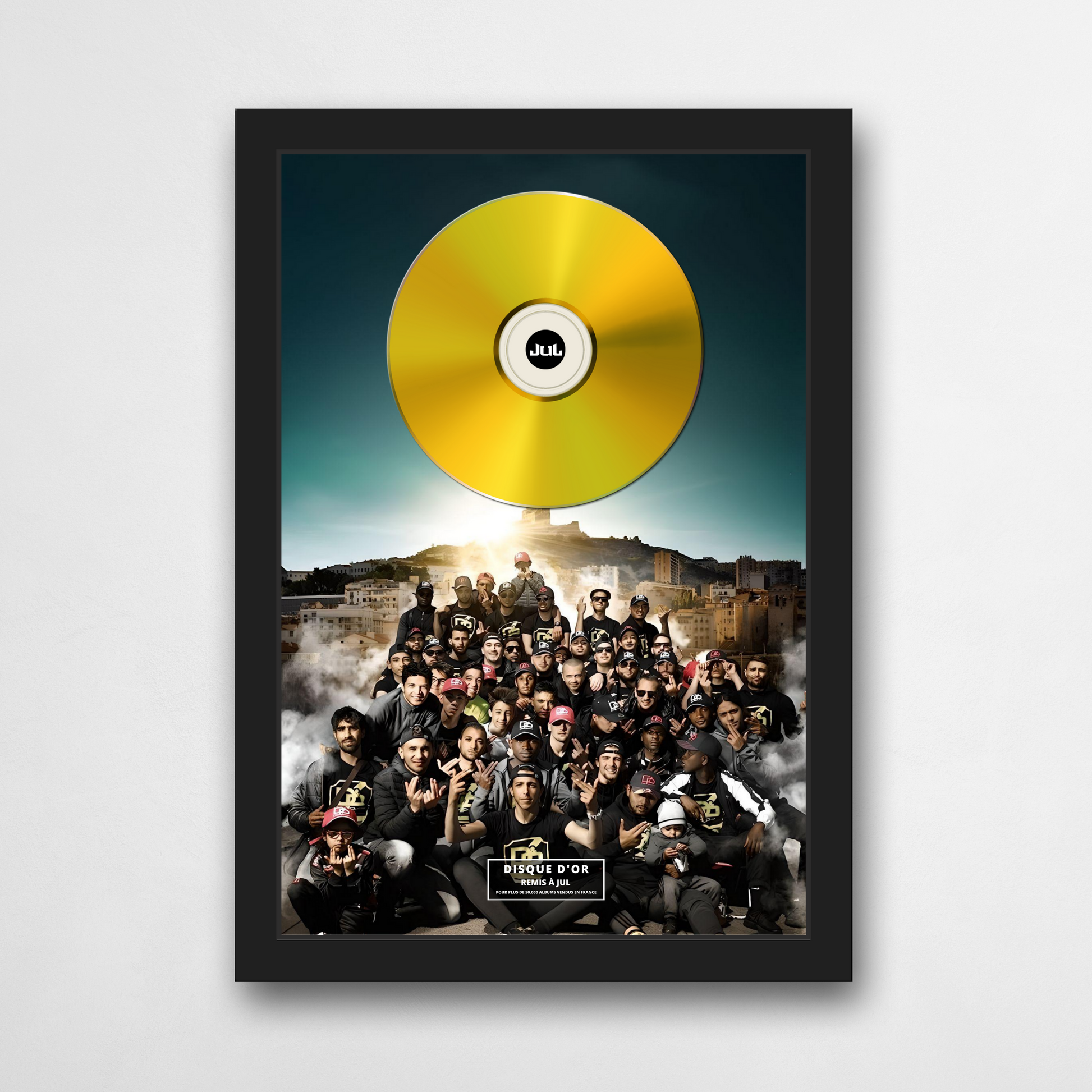 Disque d'or Jul - Je ne me vois pas briller | Rapcertif