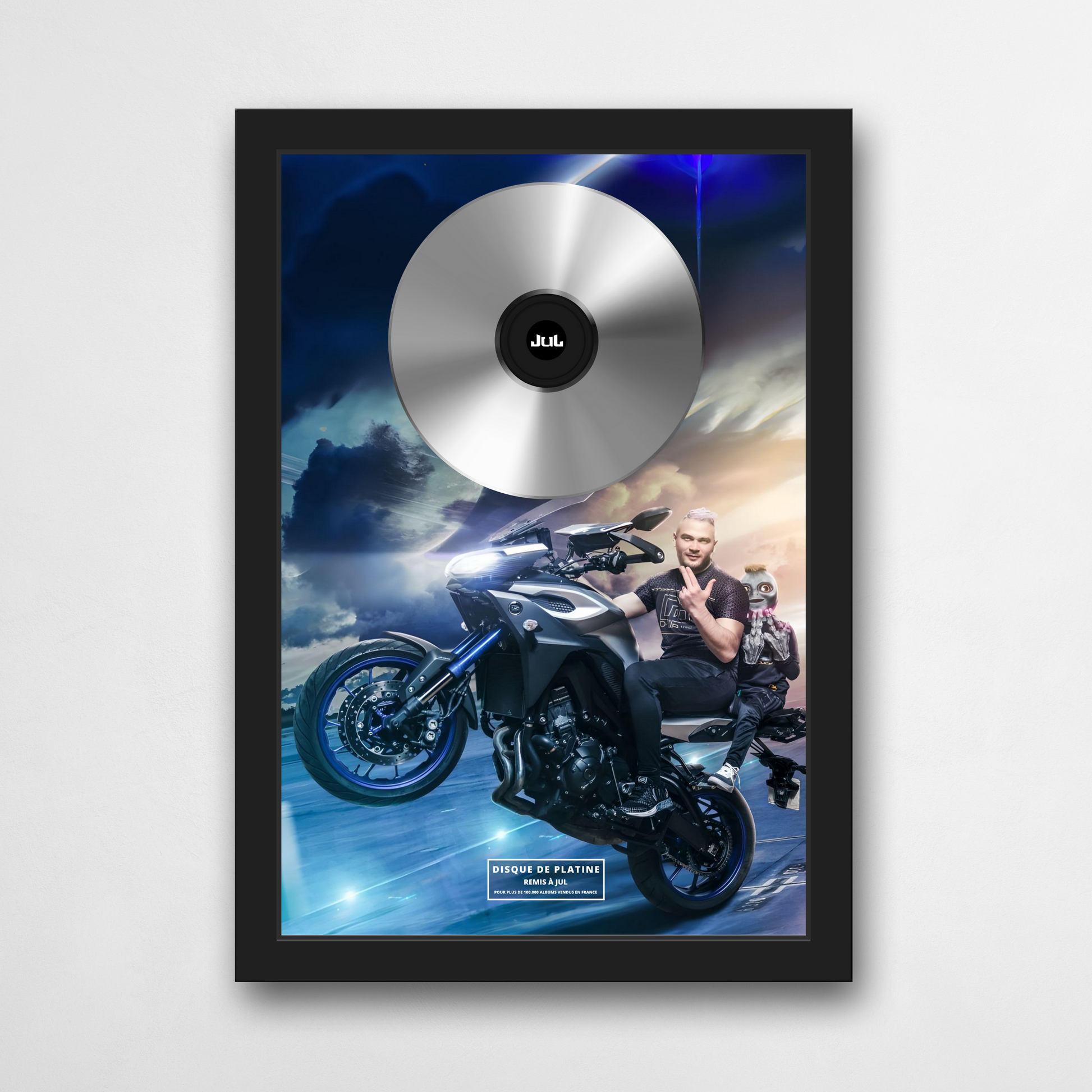 Disque de platine Jul - Inspi d'ailleurs | Rapcertif