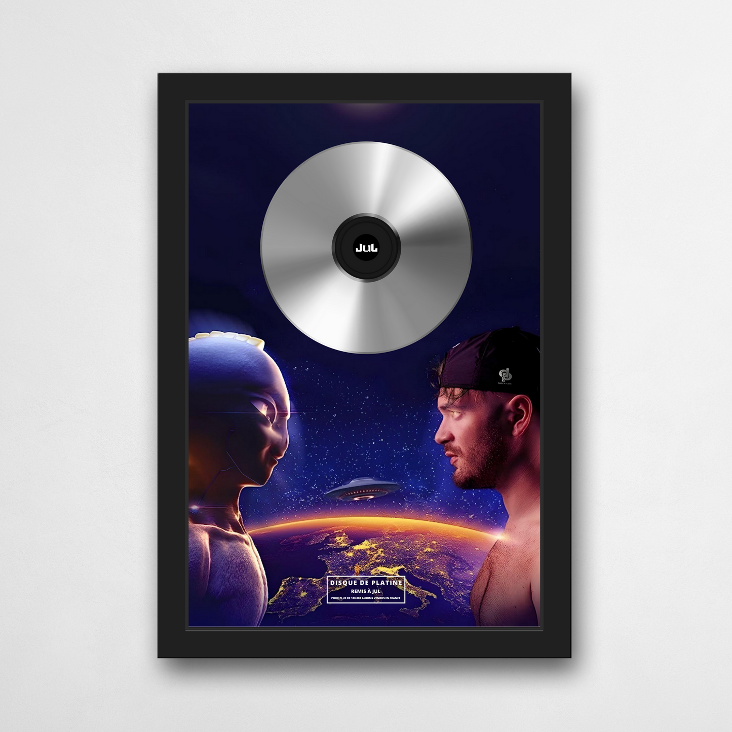 Disque de platine Jul - Extraterrestre | Rapcertif