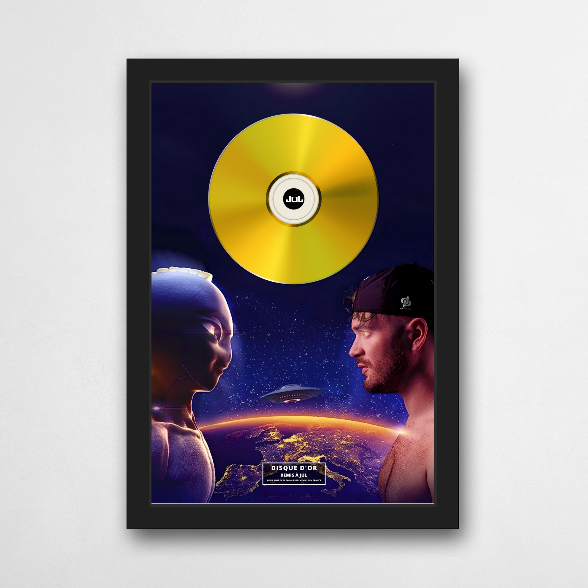 Disque d'or Jul - Extraterrestre | Rapcertif