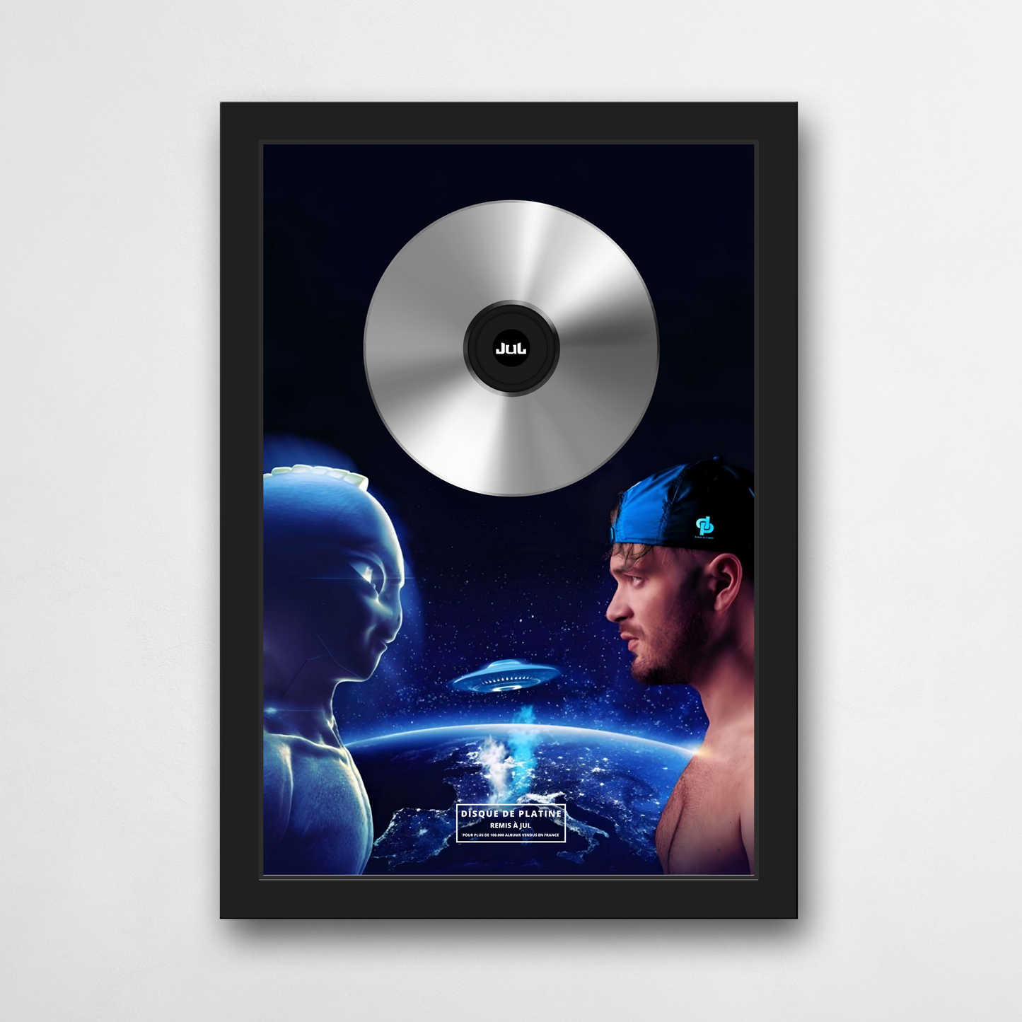 Disque de platine Jul - Extraterrestre Vélodrome | Rapcertif