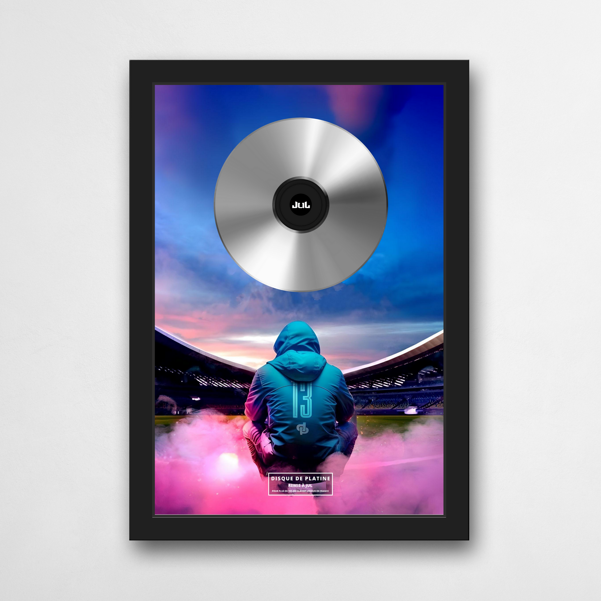 Disque de platine Jul - C'est quand qu'il s'éteint ? | Rapcertif