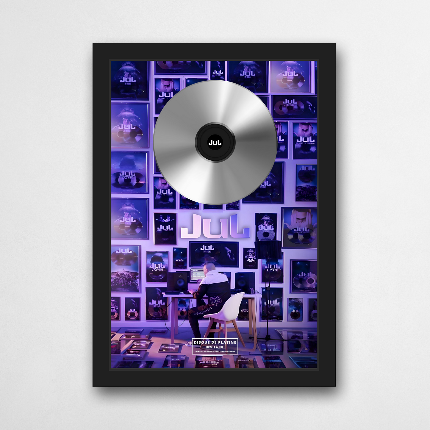 Disque de platine Jul - Rien 100 Rien | Rapcertif