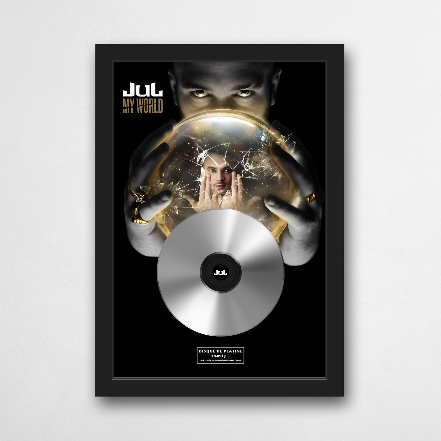 Disque de platine Jul - My World | Rapcertif
