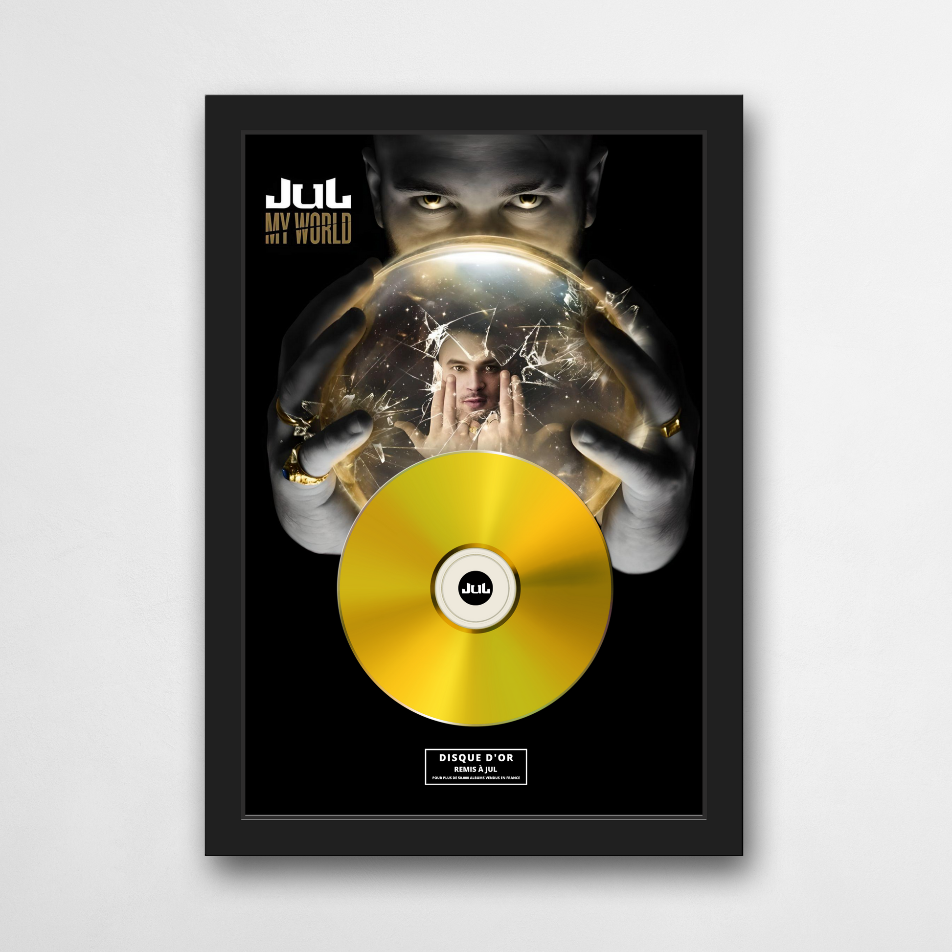 Disque d'or Jul - My World | Rapcertif