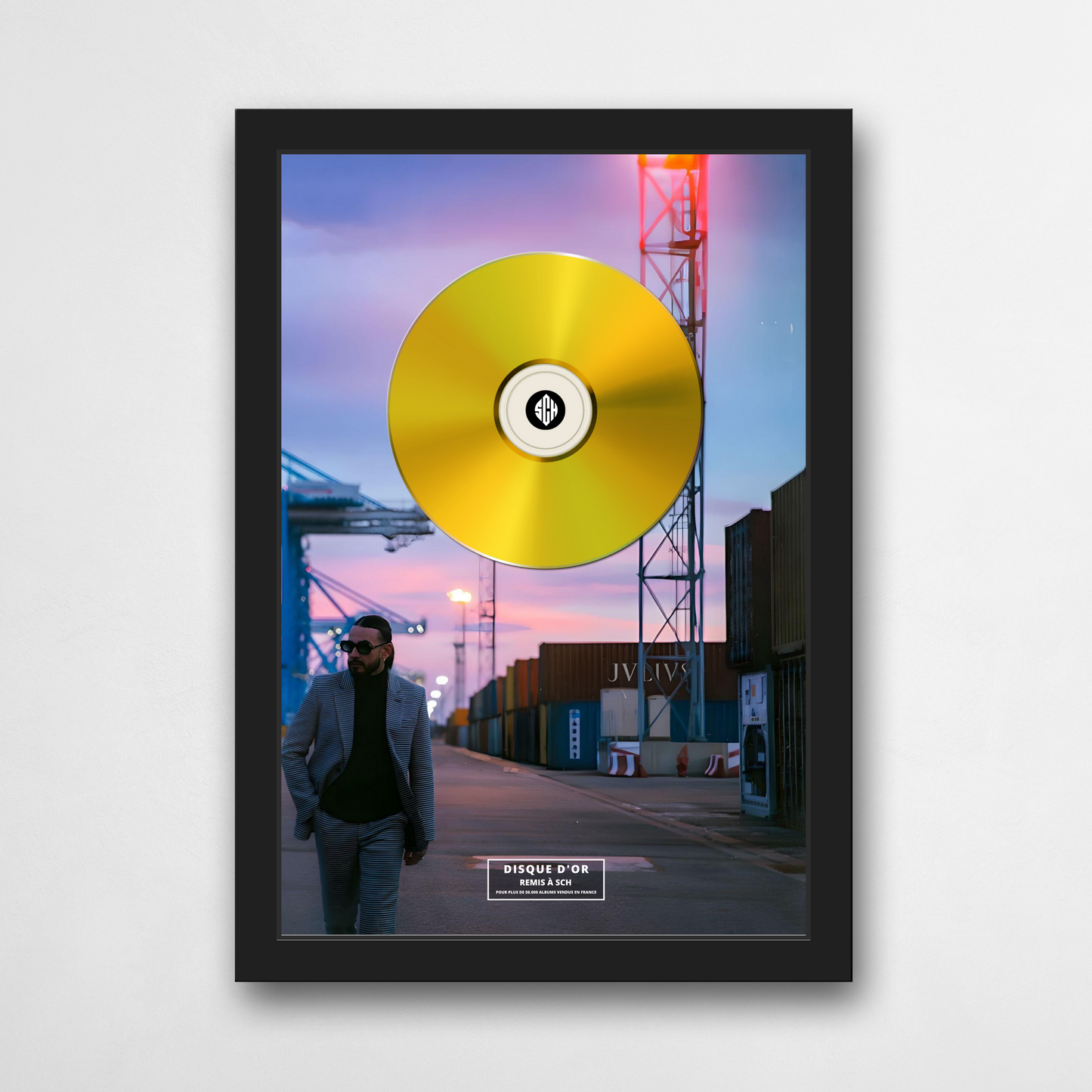 Disque d'or SCH - JVLIVS II | Rapcertif