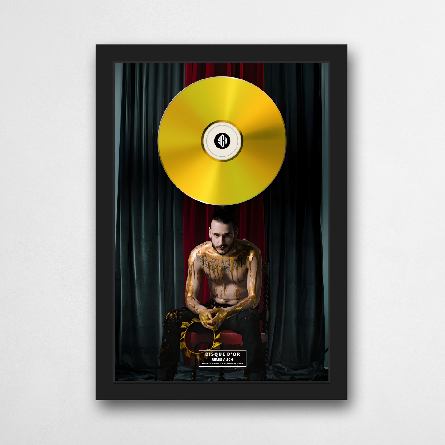 Disque d'or SCH - Deo Favente | Rapcertif