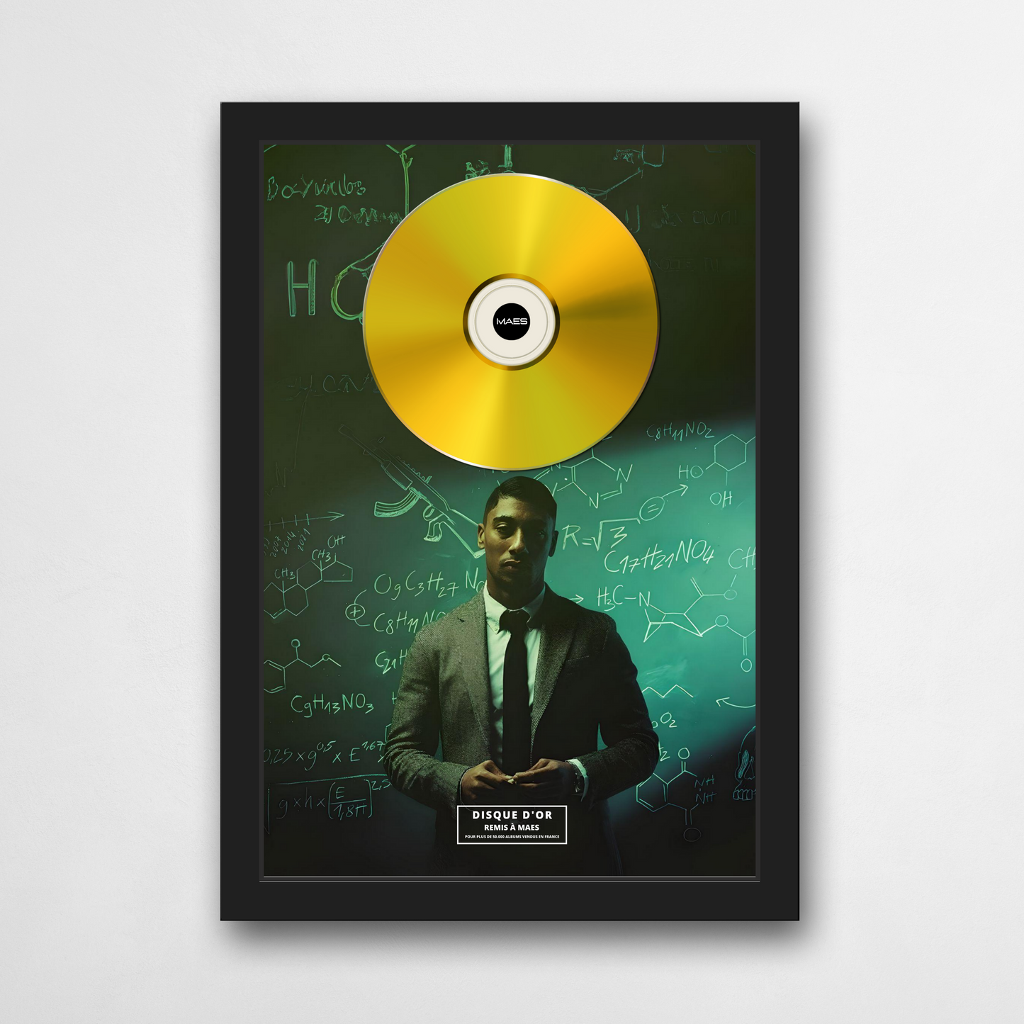 Disque d'or Maes - Réelle vie 3.0 | Rapcertif