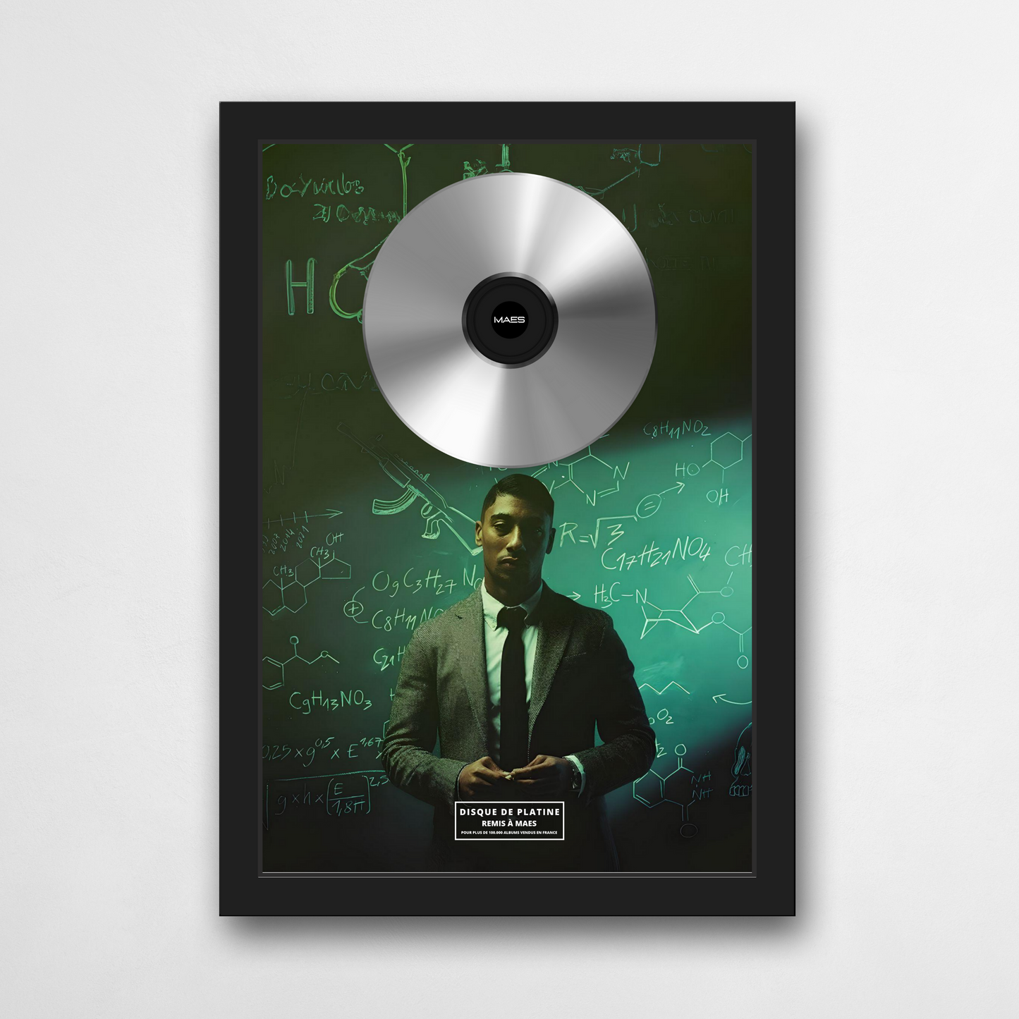 Disque de platine Maes - Réelle vie 3.0 | Rapcertif