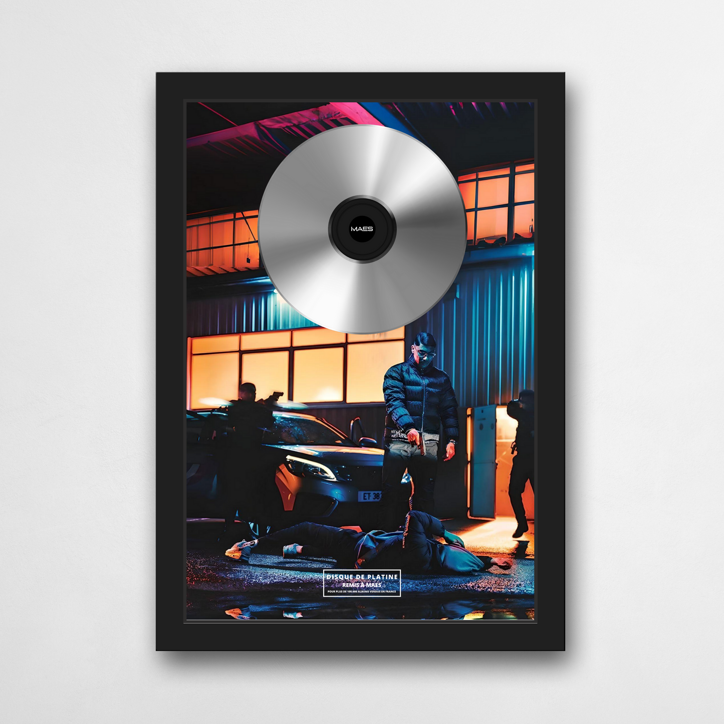 Disque de platine Maes - OMERTA | Rapcertif