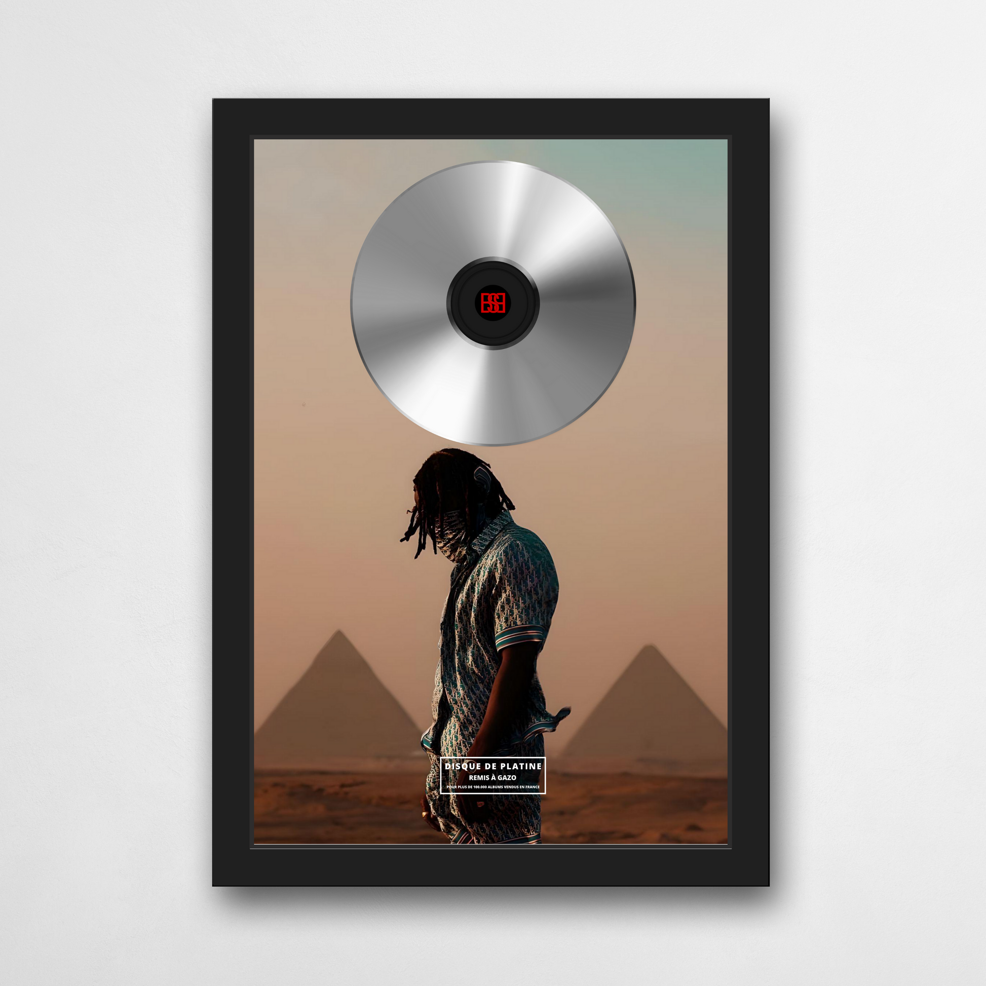 Disque de platine Gazo - KMT | Rapcertif