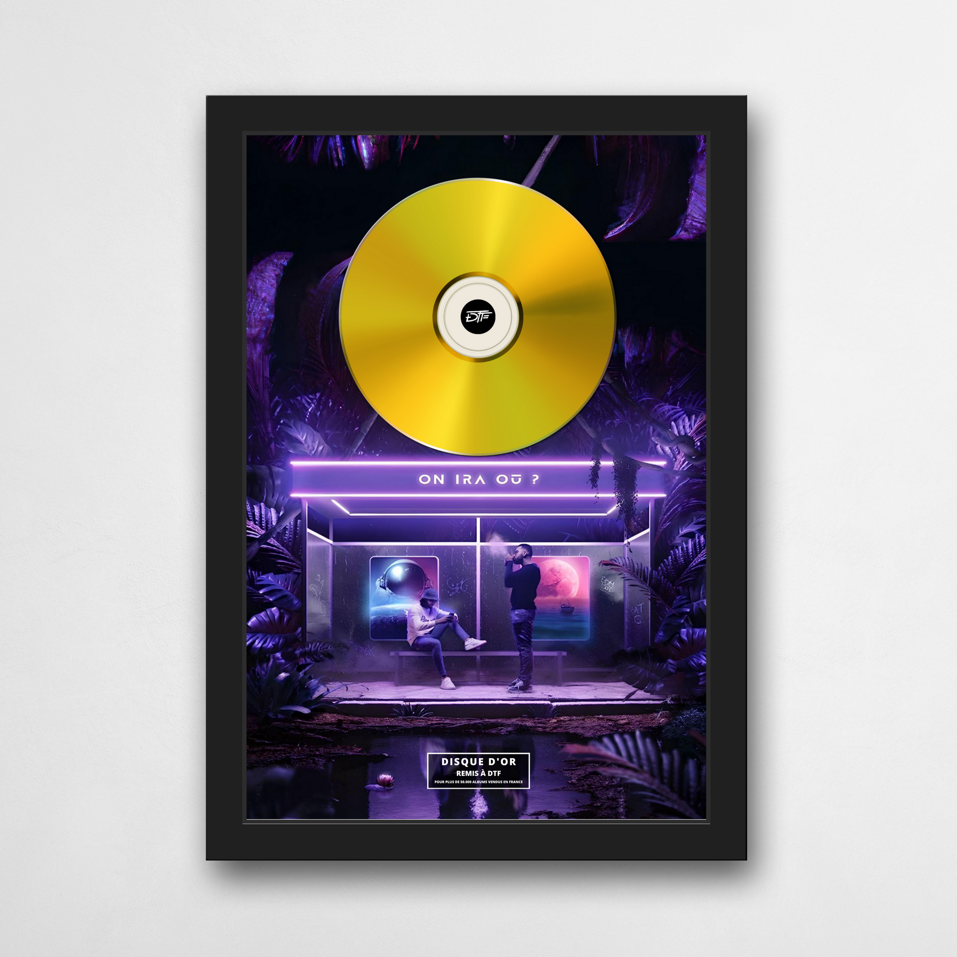 Disque d'or DTF - On ira où ? | Rapcertif