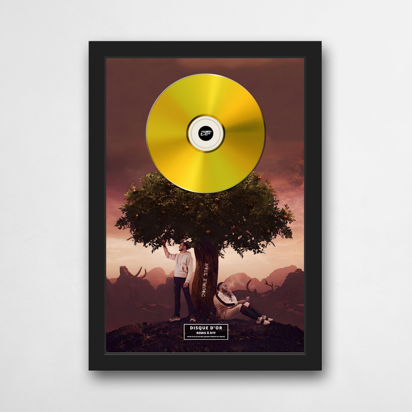 Disque d'or DTF - Double Star | Rapcertif