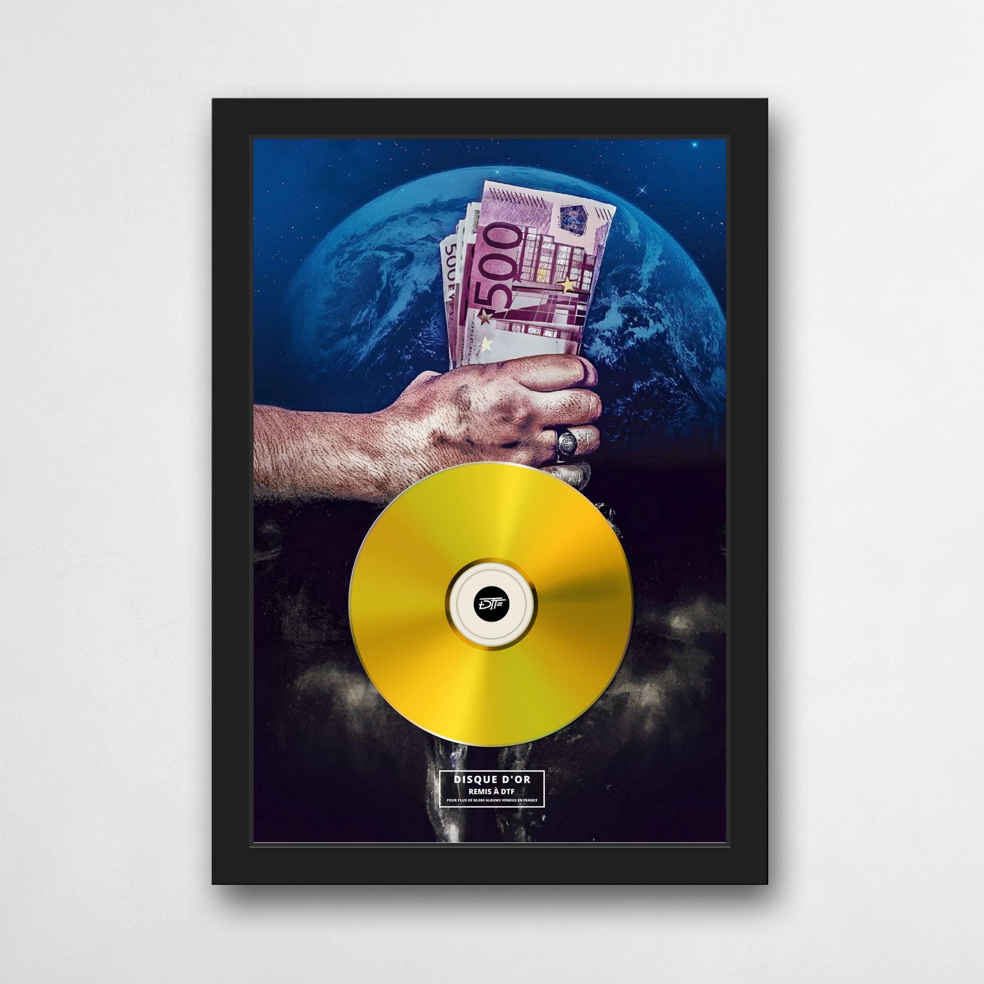 Disque d'or DTF - Sans rêve | Rapcertif