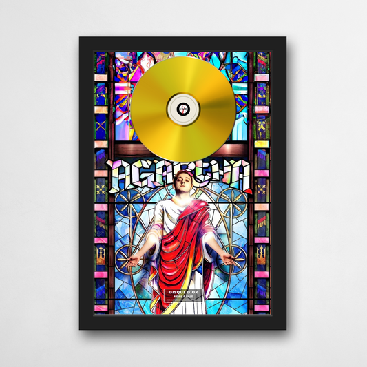 Disque d'or Vald - Agartha | Rapcertif