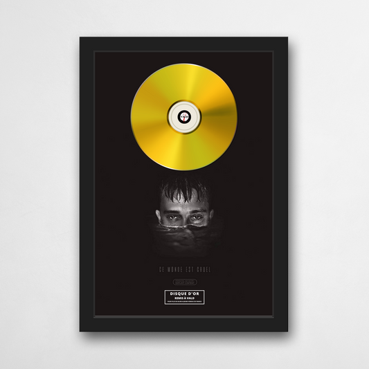 Disque d'or Vald - Ce monde est cruel | Rapcertif