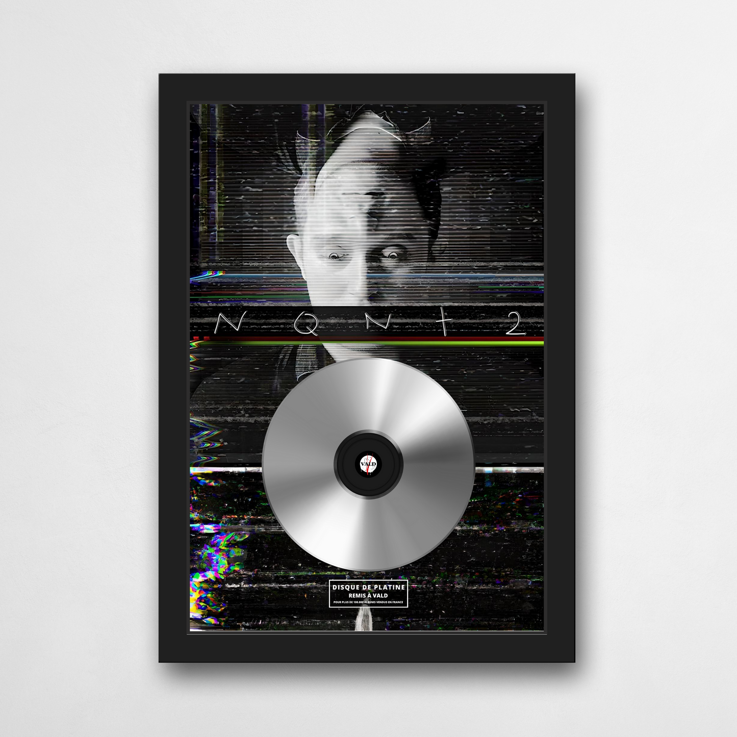 Disque de platine Vald - NQNT 2 | Rapcertif