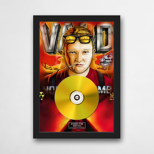 Disque d'or Vald - NQNTMQMQMB | Rapcertif