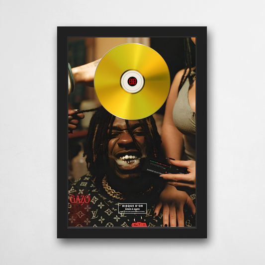 Disque d'or Gazo - Drill FR | Rapcertif