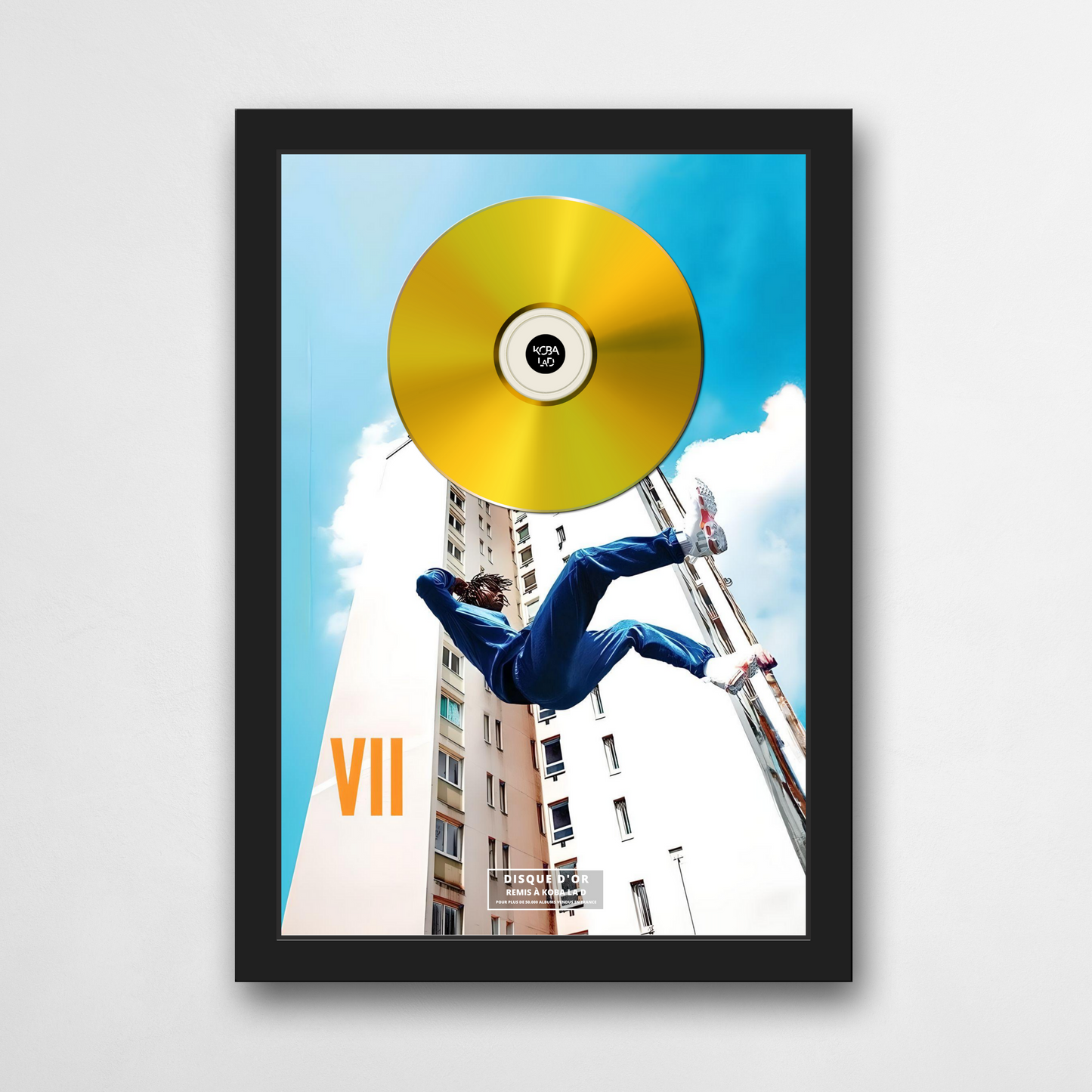 Disque d'or Koba laD - VII | Rapcertif