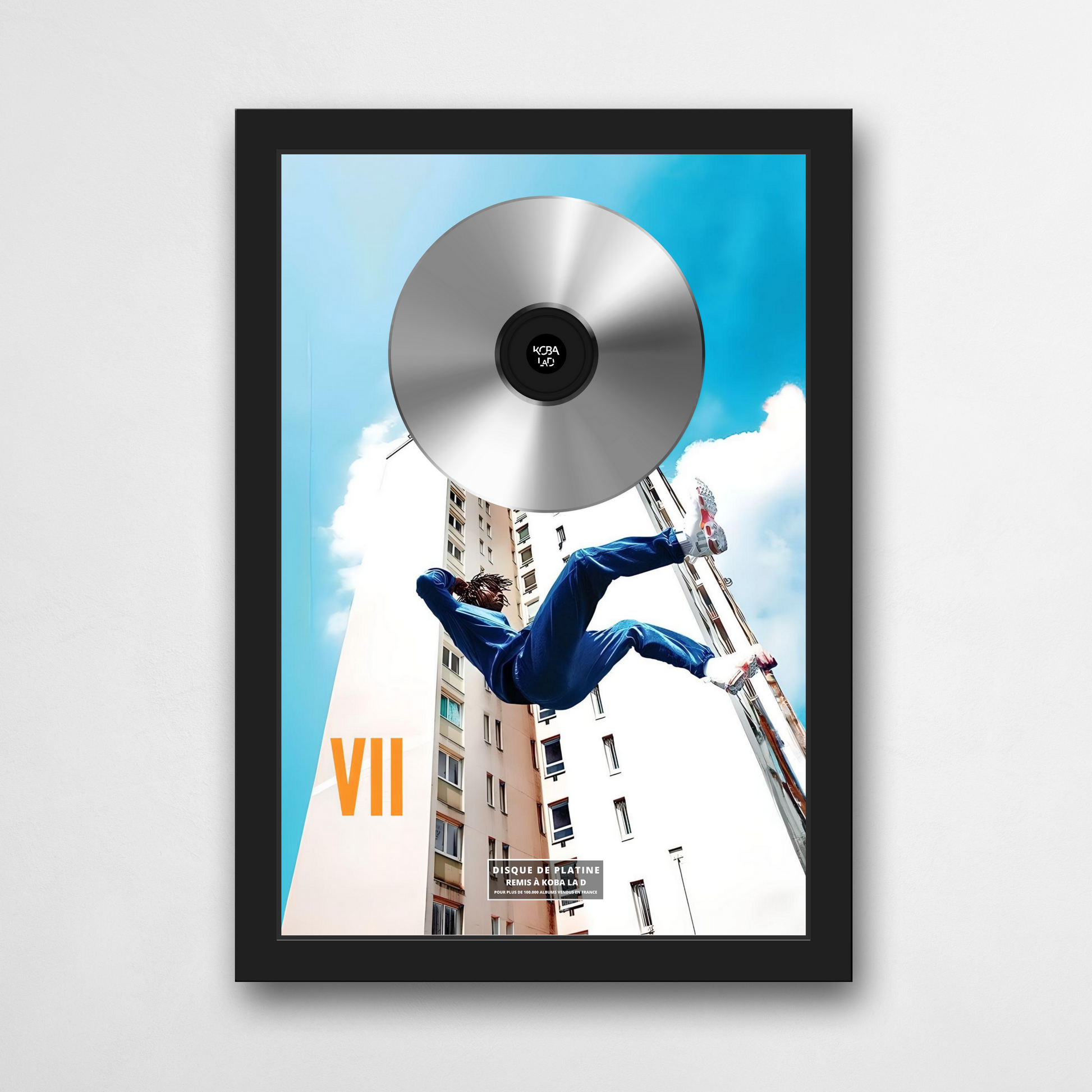 Disque de platine Koba laD - VII | Rapcertif