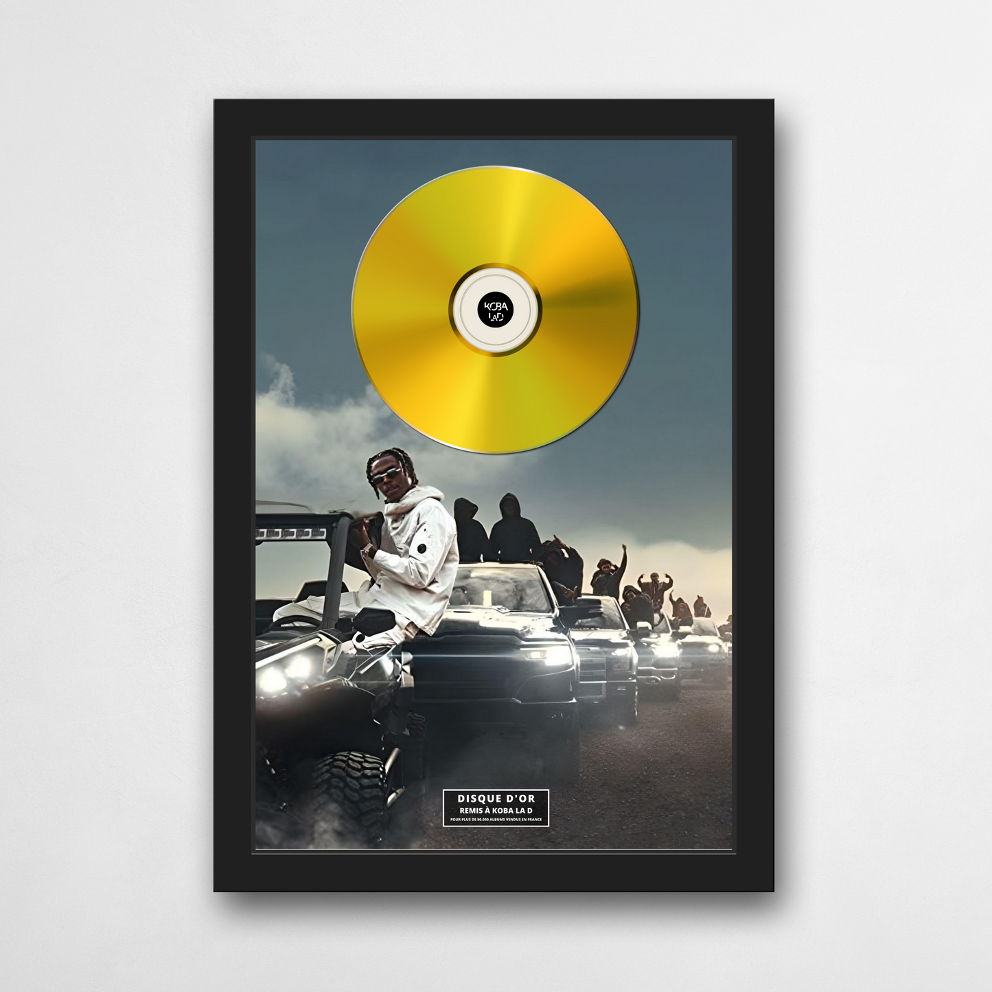 Disque d'or Koba laD - Cartel : volume 1 & 2 | Rapcertif