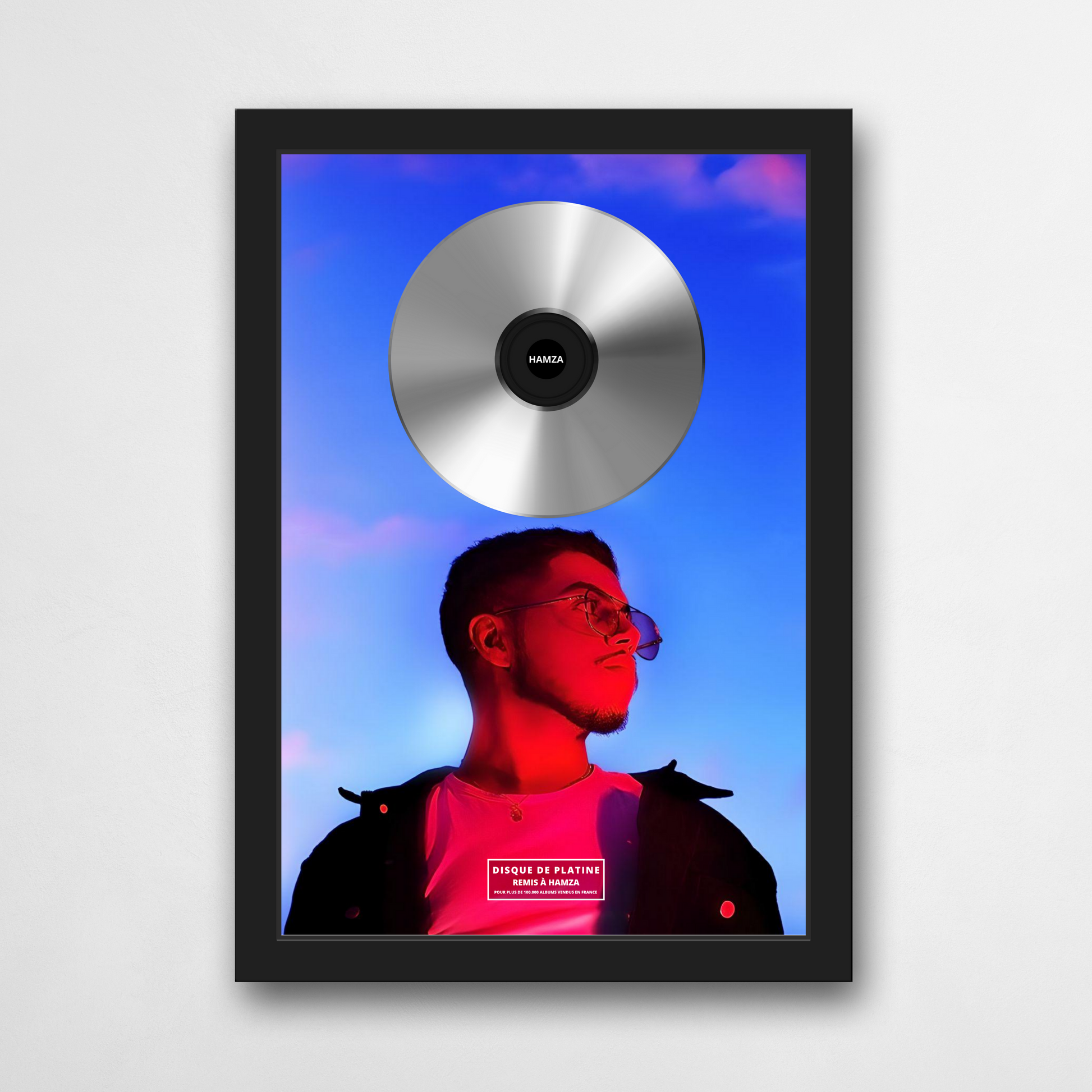 Disque de platine Hamza - 1994 | Rapcertif