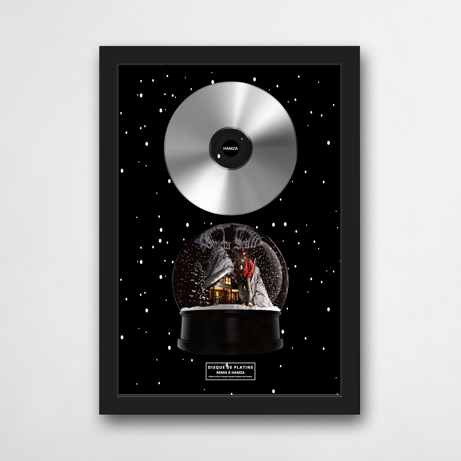 Disque de platine Hamza - Santa Sauce 2 | Rapcertif