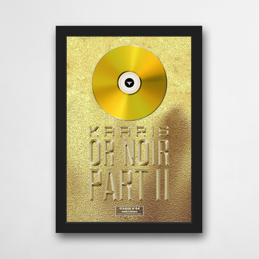 Disque d'or Kaaris - Or Noir Part 2 | Rapcertif