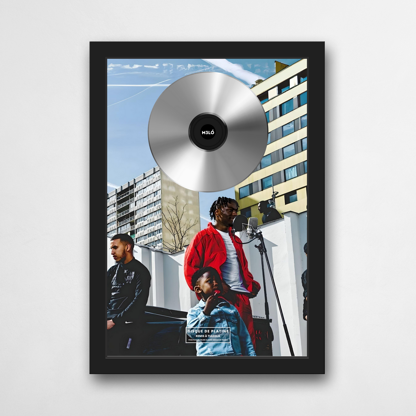 Disque de platine Tiakola - Mélo | Rapcertif