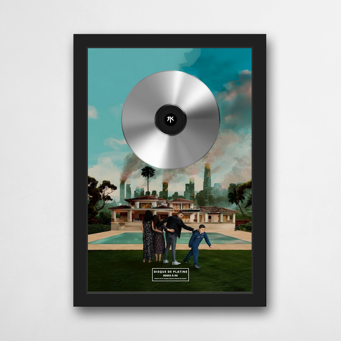 Disque de platine RK - 100 rancunes | Rapcertif