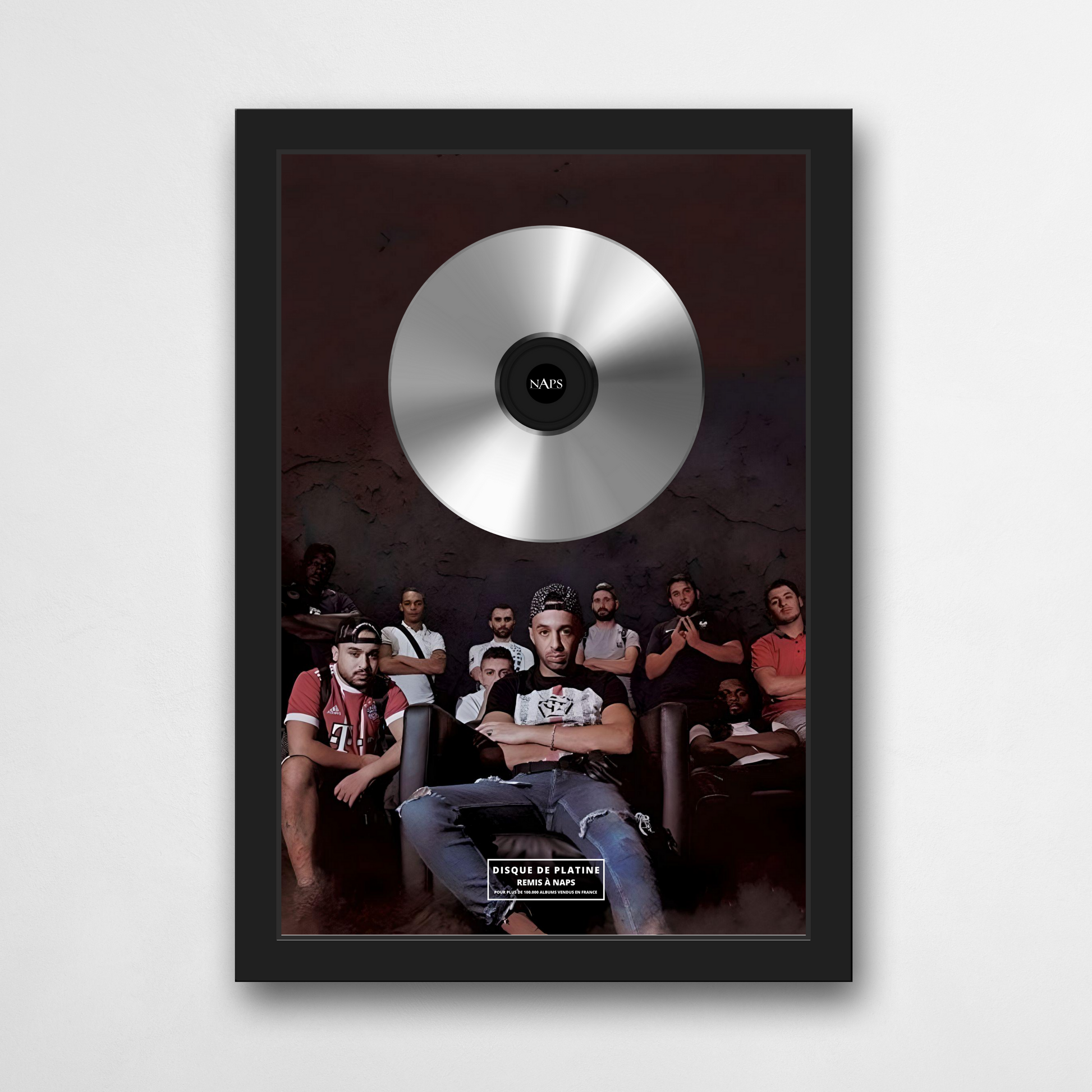 Disque de platine Naps - En équipe, vol. 1 | Rapcertif