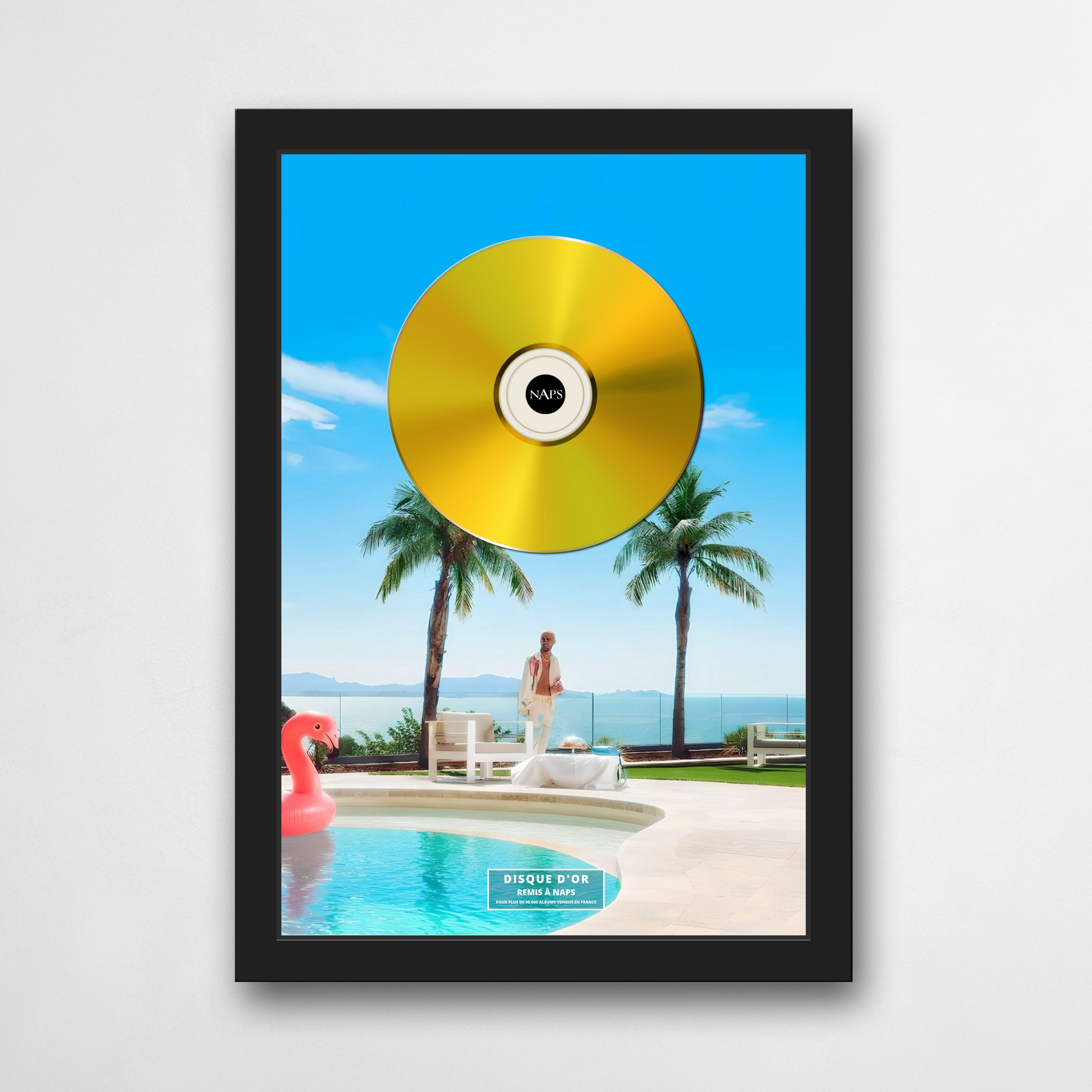 Disque d'or Naps - Best Life | Rapcertif