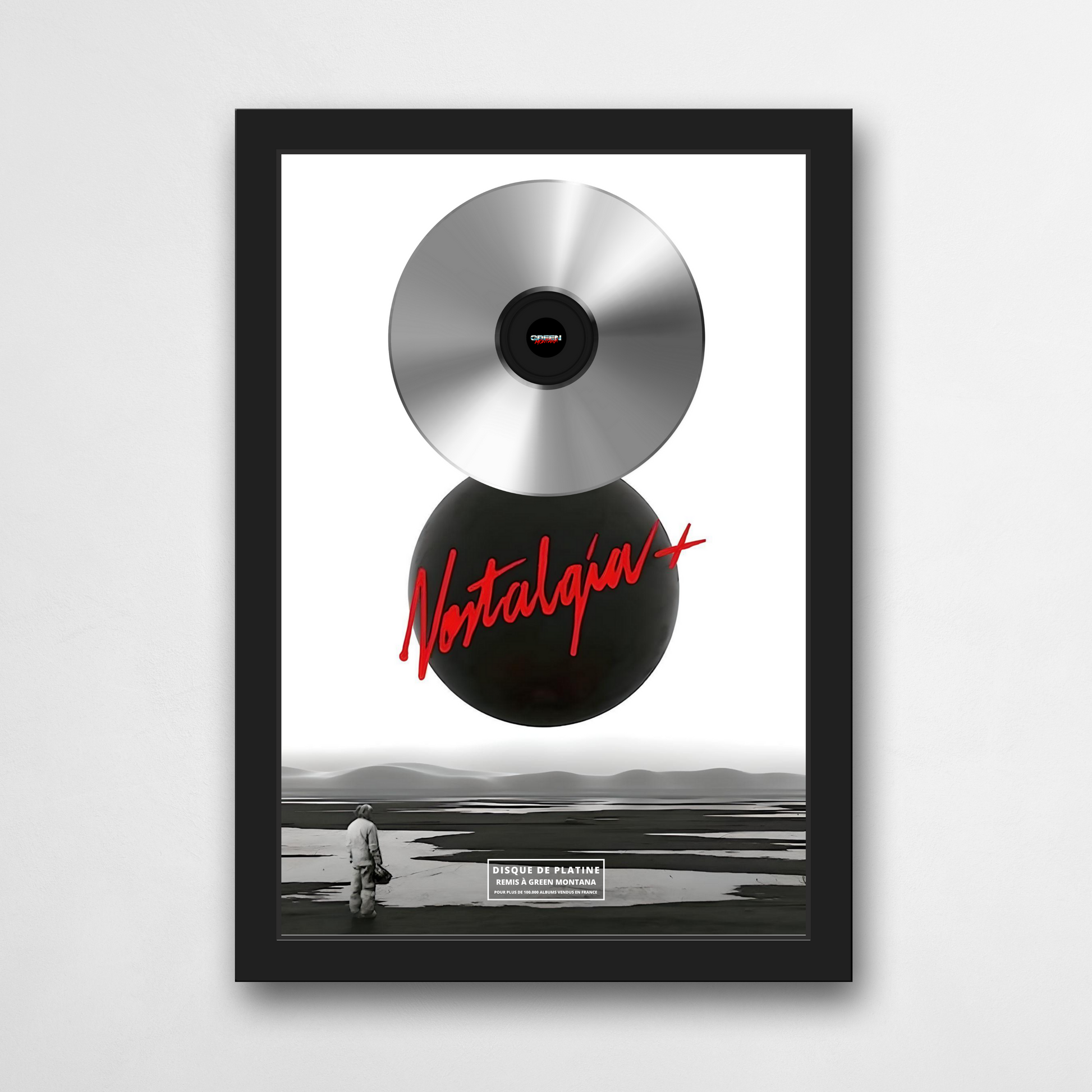 Disque de platine Green Montana - NOSTALGIA + | Rapcertif