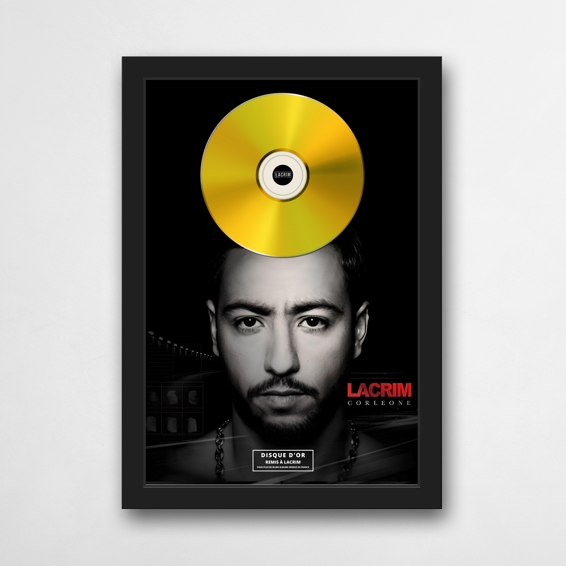 Disque d'or Lacrim - Corleone | Rapcertif