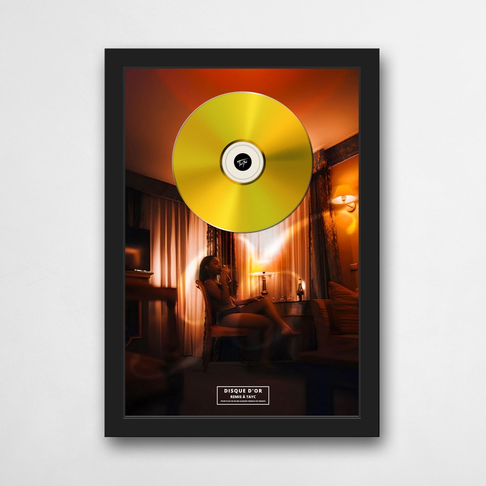 Disque d'or Tayc - Room 96 | Rapcertif