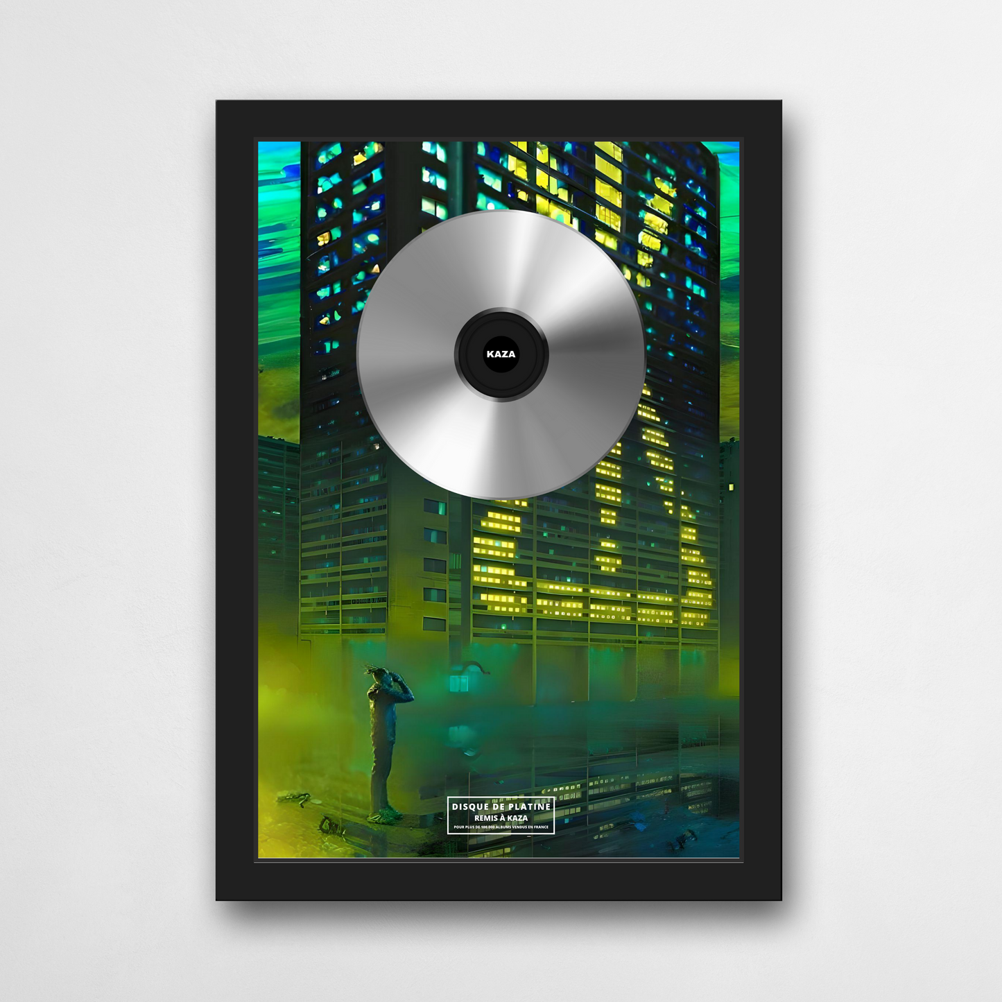 Disque de platine Kaza - TOXIC | Rapcertif