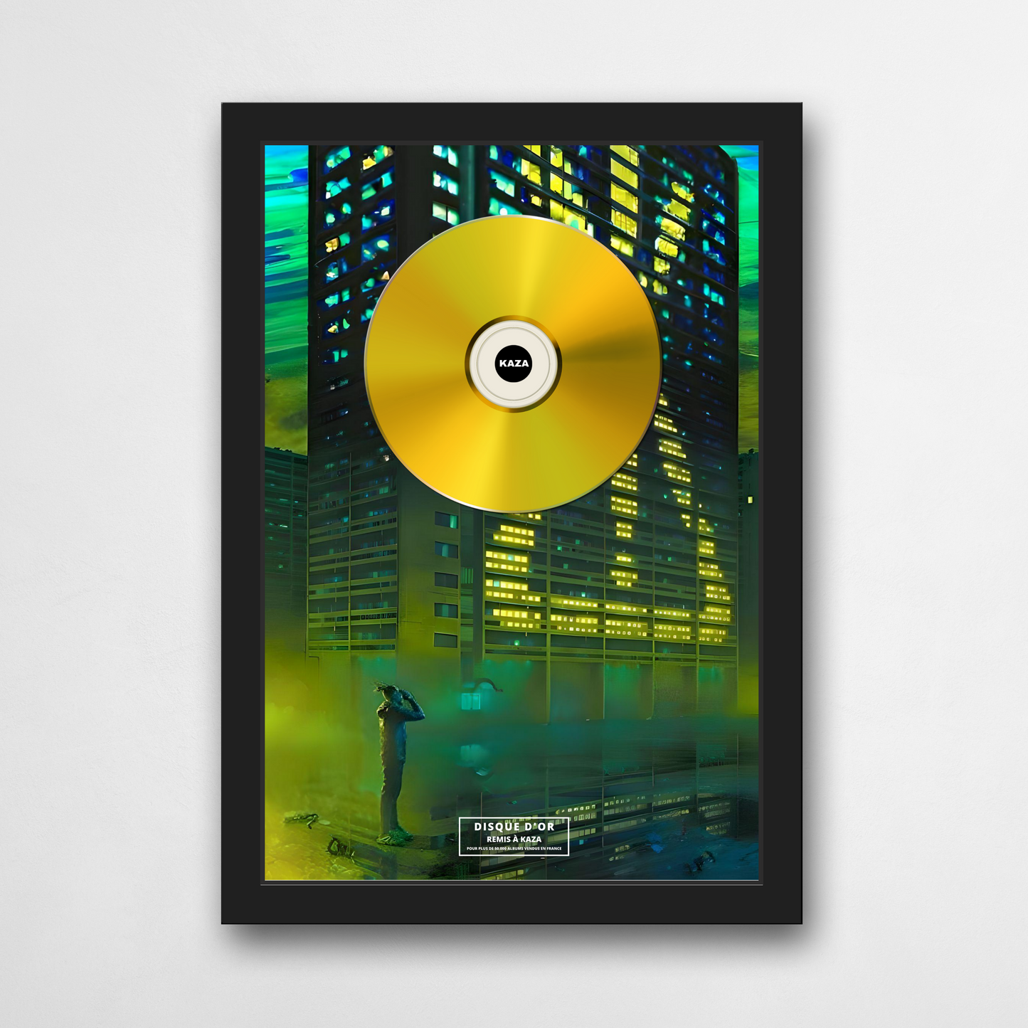 Disque d'or Kaza - TOXIC | Rapcertif