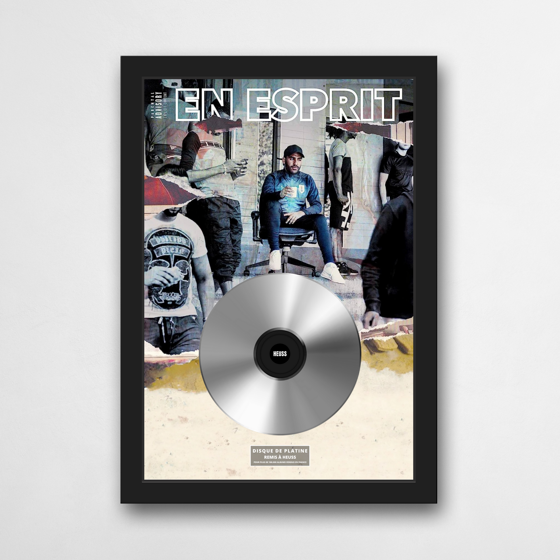 Disque de platine Heuss L’enfoiré - En esprit | Rapcertif