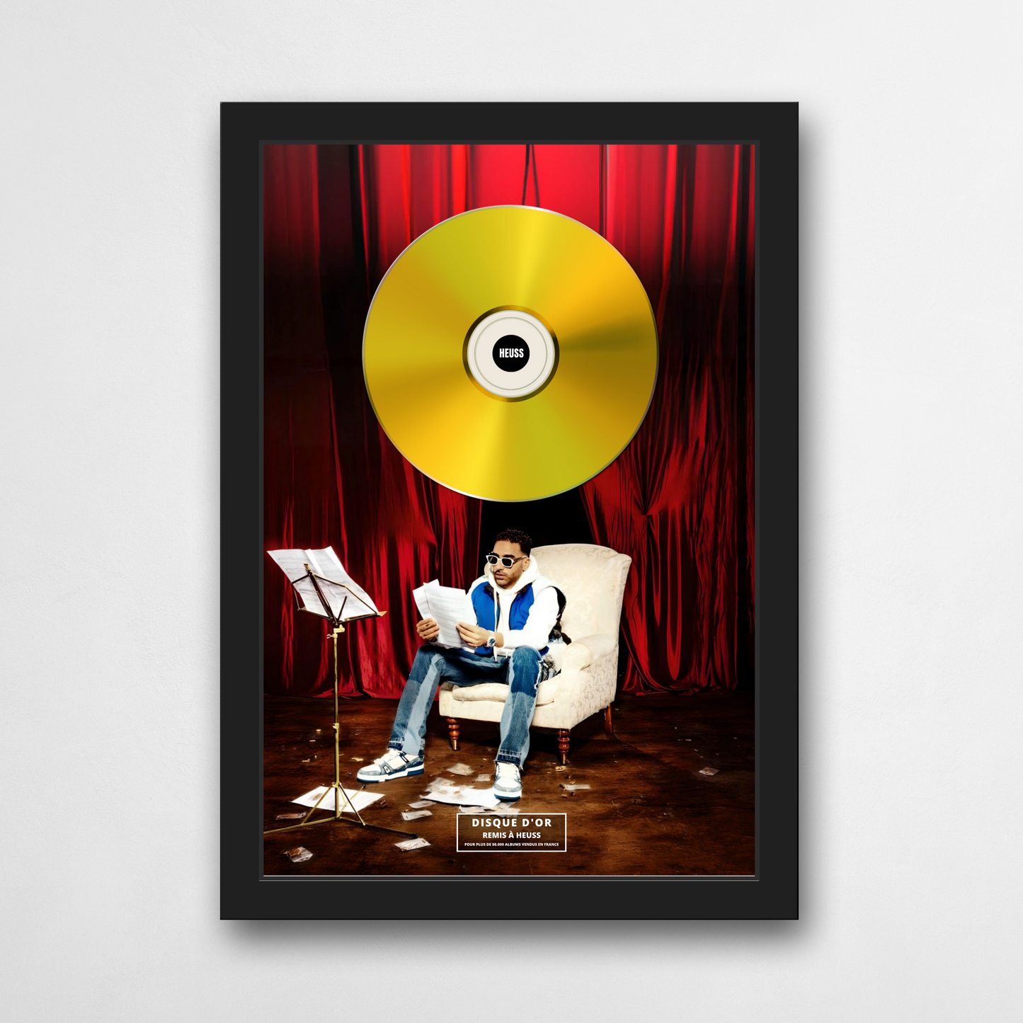 Disque d'or Heuss L’enfoiré - Localisé | Rapcertif