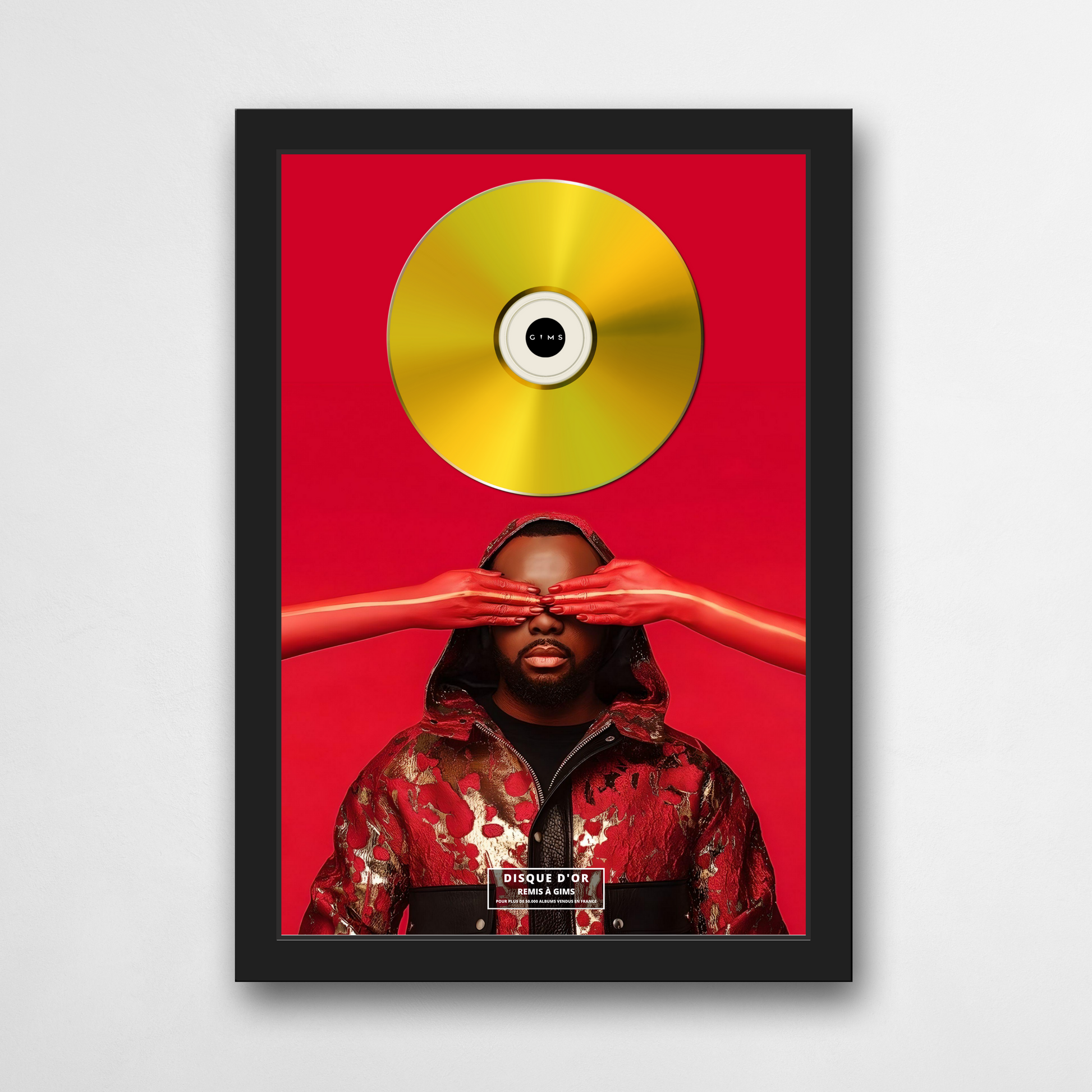 Disque d'or Gims - Ceinture noire | Rapcertif