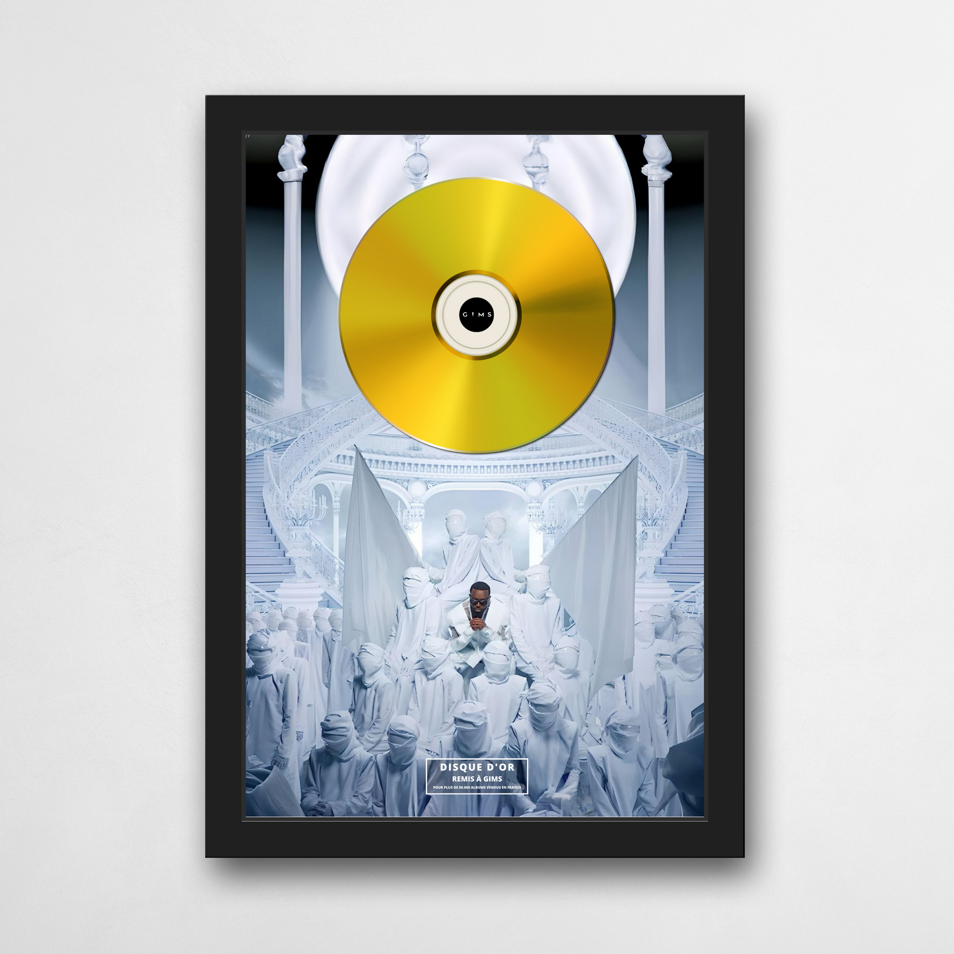 Disque d'or Gims - LES DERNIÈRES VOLONTÉS DE MOZART | Rapcertif