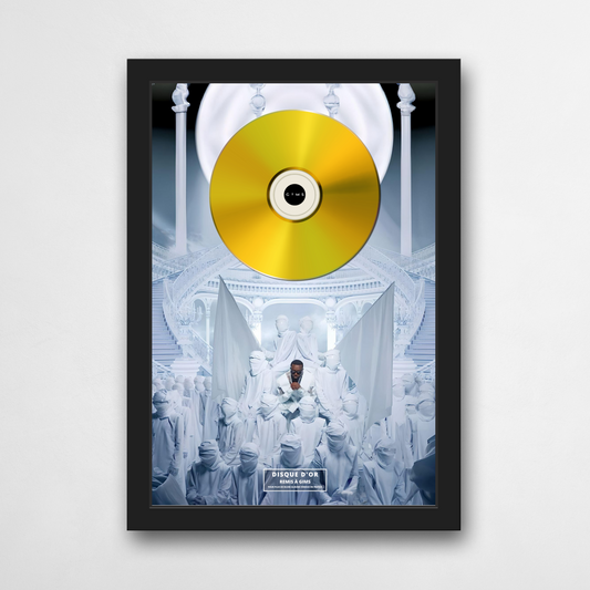 Disque d'or Gims - LES DERNIÈRES VOLONTÉS DE MOZART | Rapcertif