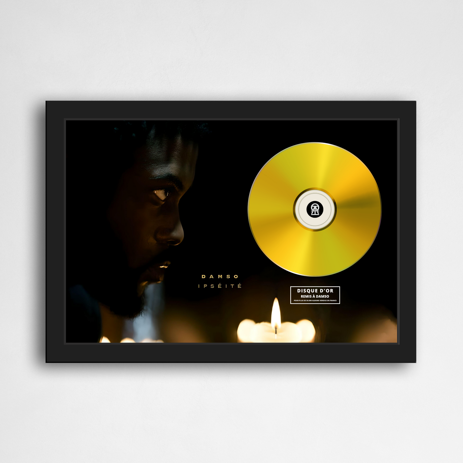 Disque d'or Damso - Ipséité | Rapcertif