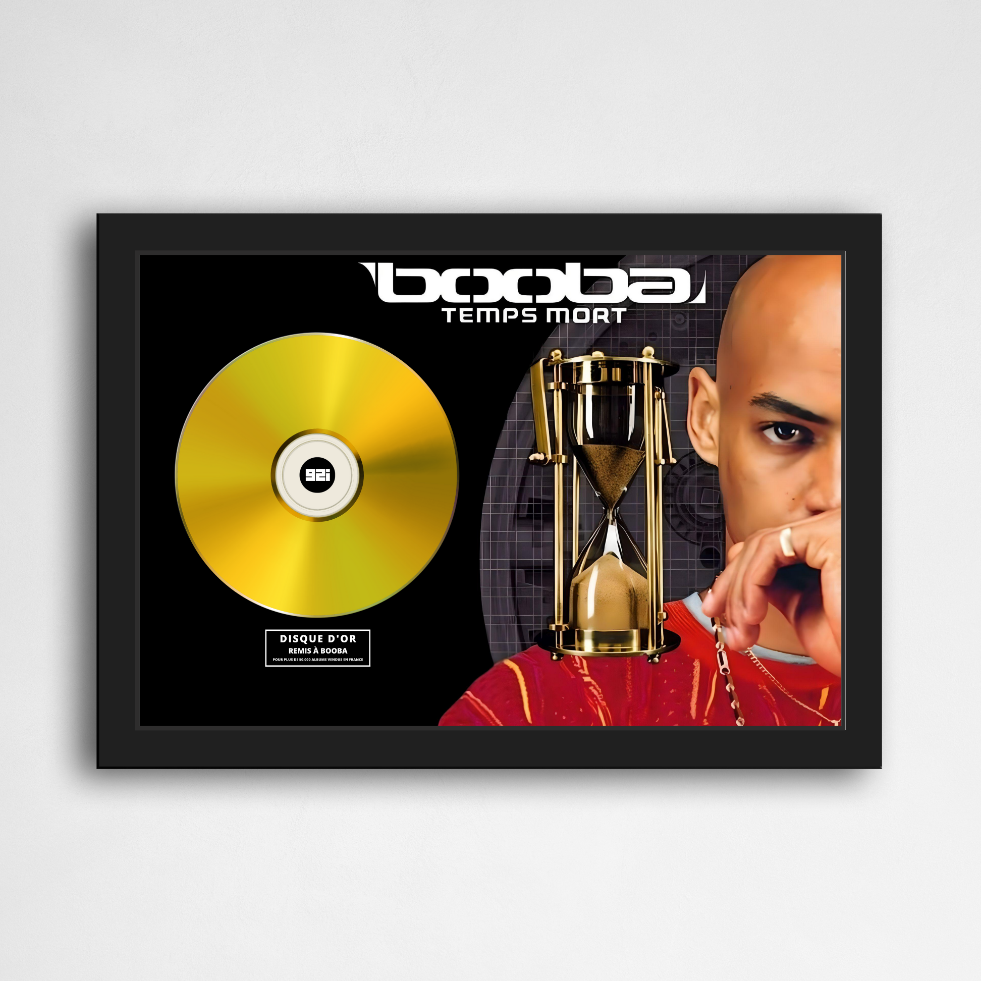 Disque d'or Booba - Temps mort | Rapcertif