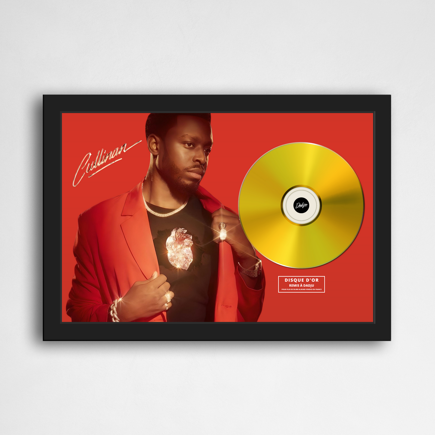 Disque d'or Dadju - Cullinan | Rapcertif