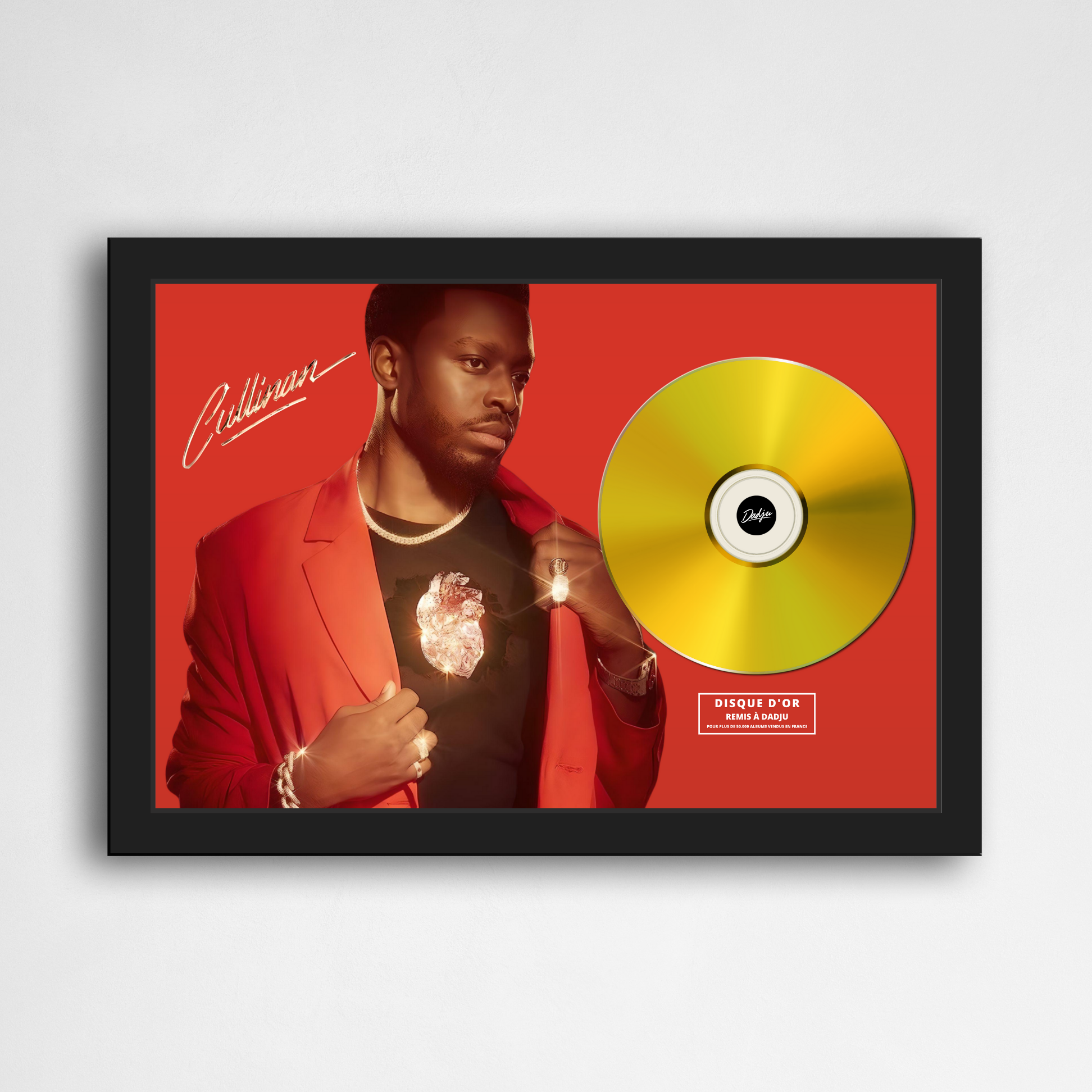 Disque d'or Dadju - Cullinan | Rapcertif