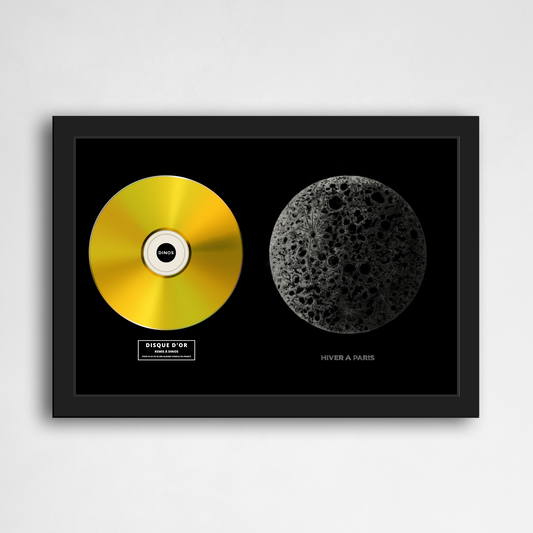 Disque d'or Dinos - Hiver à Paris | Rapcertif
